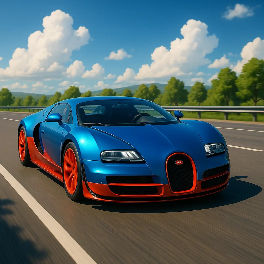 1. Bugatti Veyron The King of Speed
