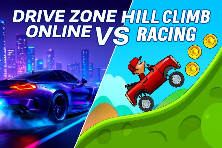 Drive Zone Online VS Hill Climb Racing: A Complete Guide to Features, Gameplay, and Experience 8 Drive Zone Online VS Hill Climb Racing