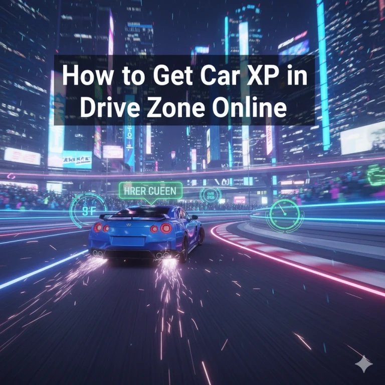 How to Get Car XP in Drive Zone Online