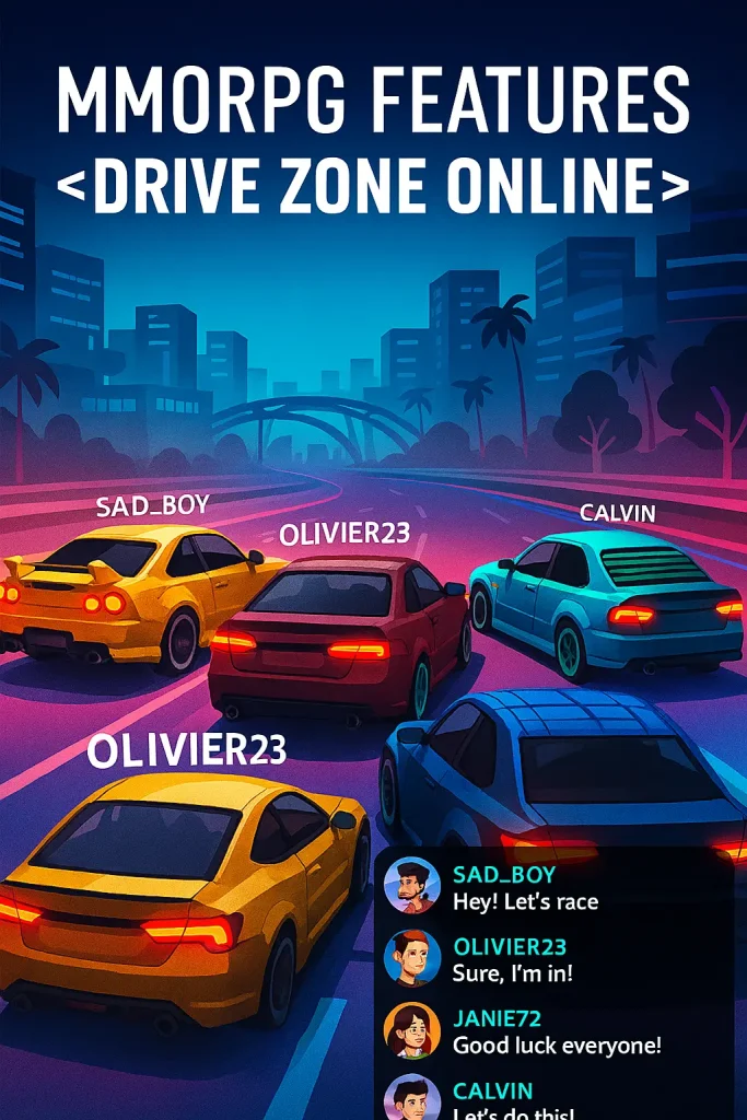 Drive Zone Online Tips and Tricks: Master the Game 2 Take Advantage of the MMORPG Features in Drive Zone Online