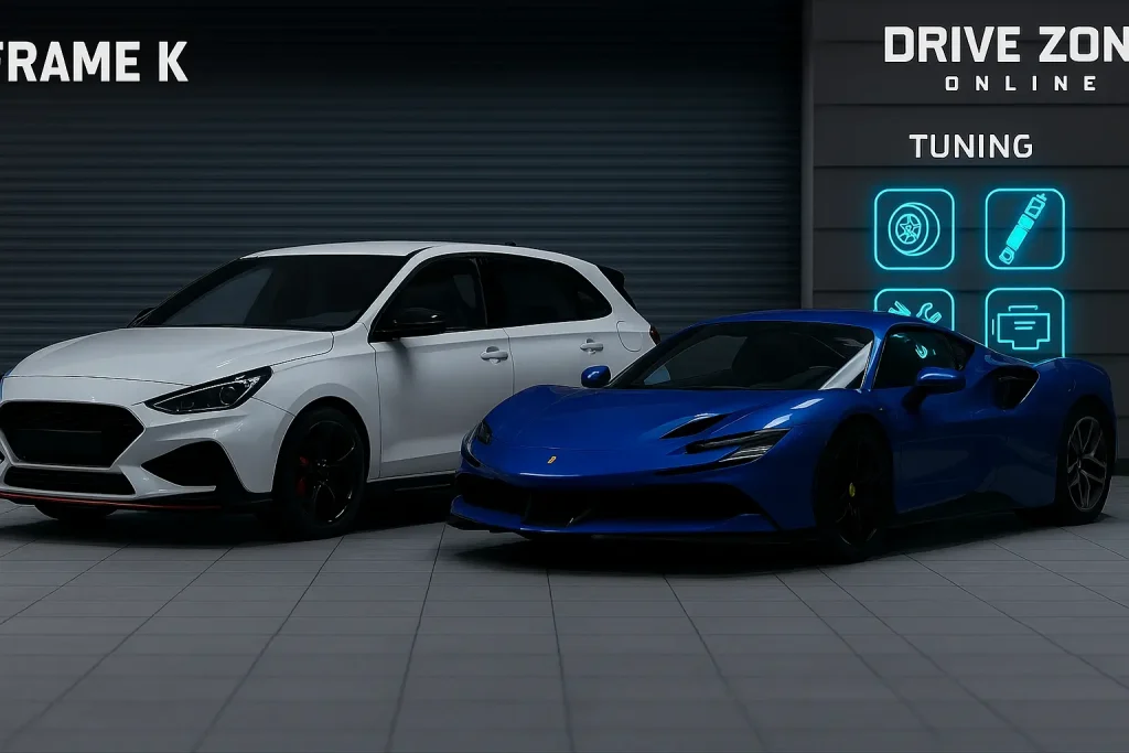 Frame K Car in Drive Zone Online: A Compact Beast with Surprising Power 4 Frame K Car in Drive Zone ENG Cars Category