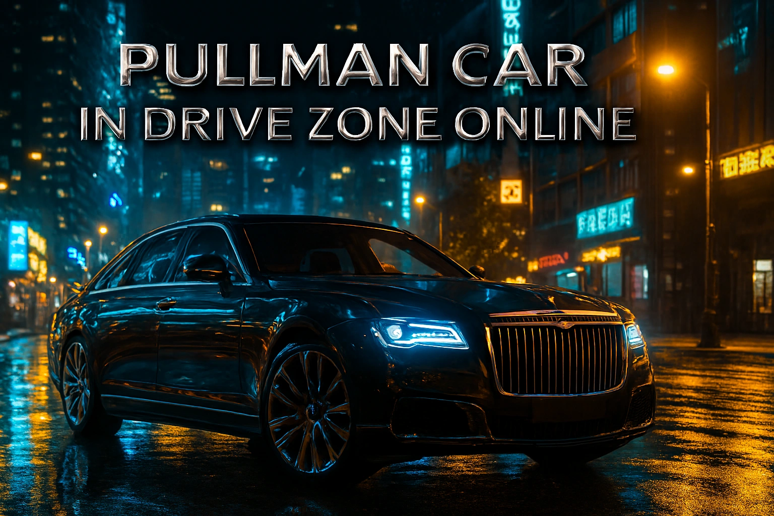 Pullman Car in Drive Zone Online